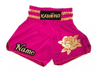 Short de Boxe Thai Personnalisé : KNSCUST-1175